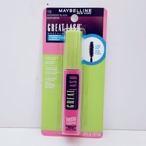 ⭐4/$15 Maybelline Great Lash Waterproof Mascara Brownish Black